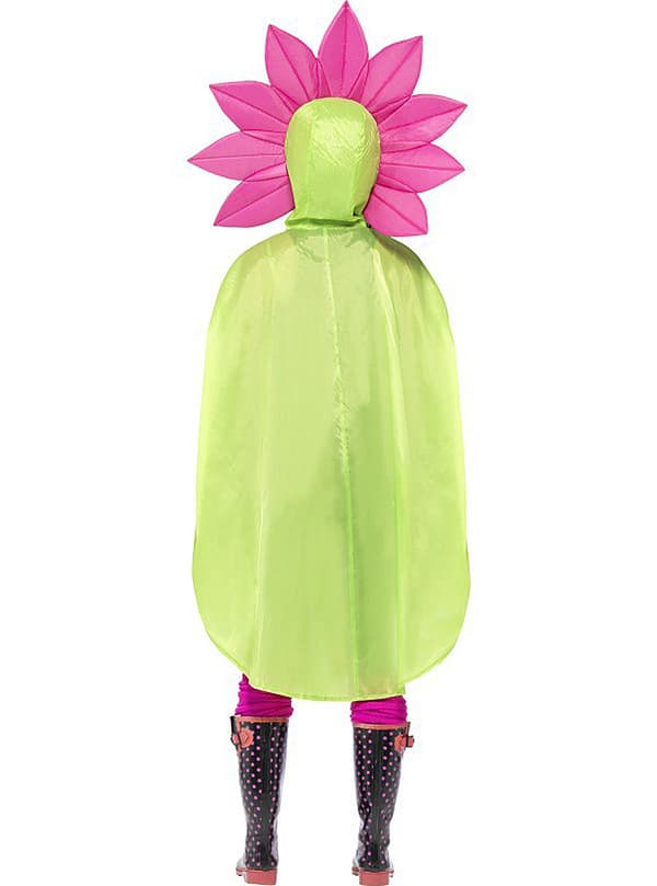 Festlig poncho Blomma