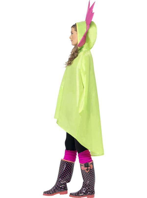 Festlig poncho Blomma