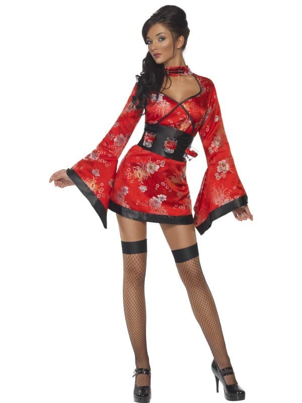 Sexy Geisha Kostyme med Shots