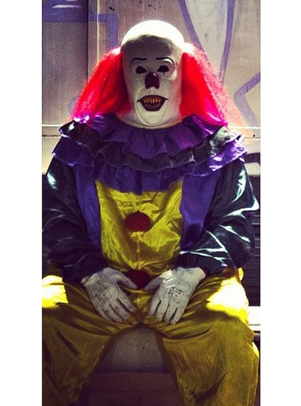 Horror klovnekostume classic