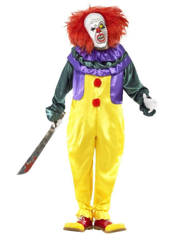 Horror klovnekostume classic