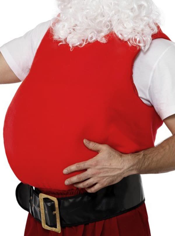 Polstret Julemands Mave