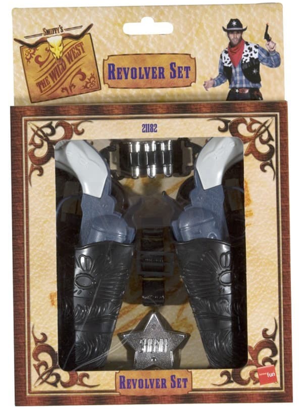 Vilda Västern Revolver Set