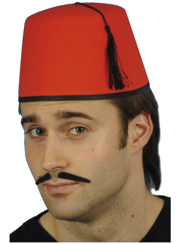 Röd Fez hatt
