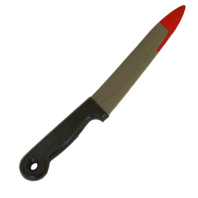 Blodig kniv
