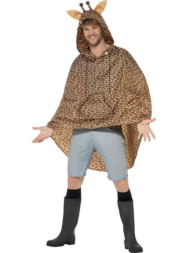 Giraf party poncho