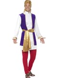 Miniatyrbillede 2 af 2: Arabisk prins kostume til mænd