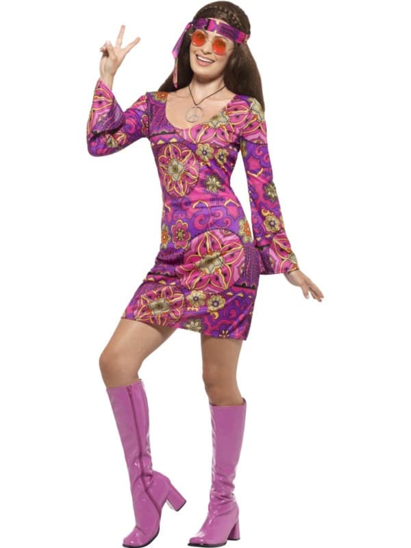 Hippiekostume til kvinder
