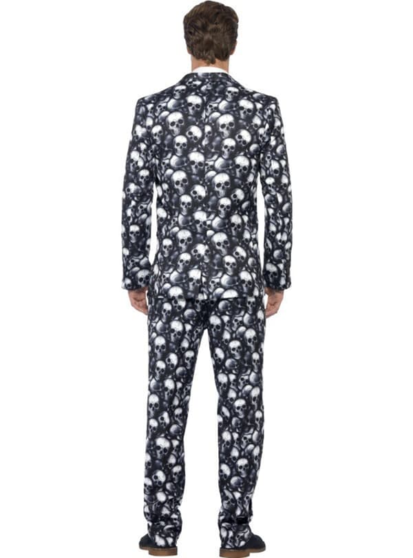 Elegant skeletkostume til mænd