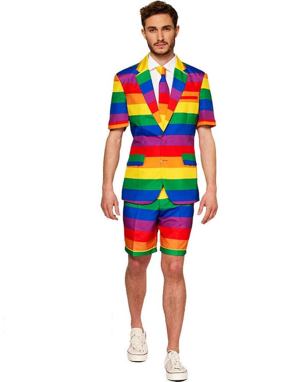 Opposuits Regnbåge Kostym