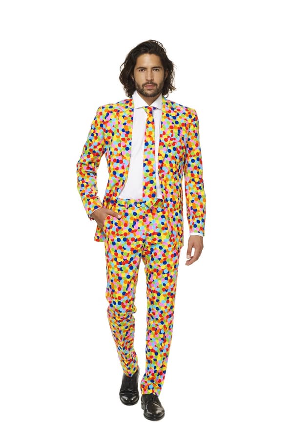Kostym Confetteroni Opposuit vuxen