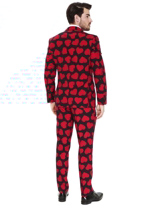 Kostym King of Hearts Opposuit vuxen