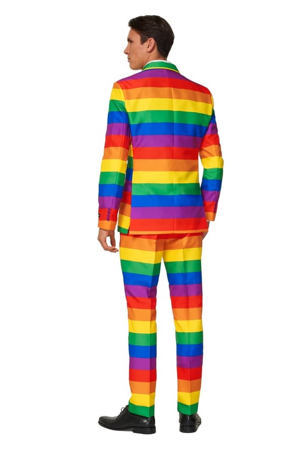 Dräkt Rainbow Suitmeister vuxen