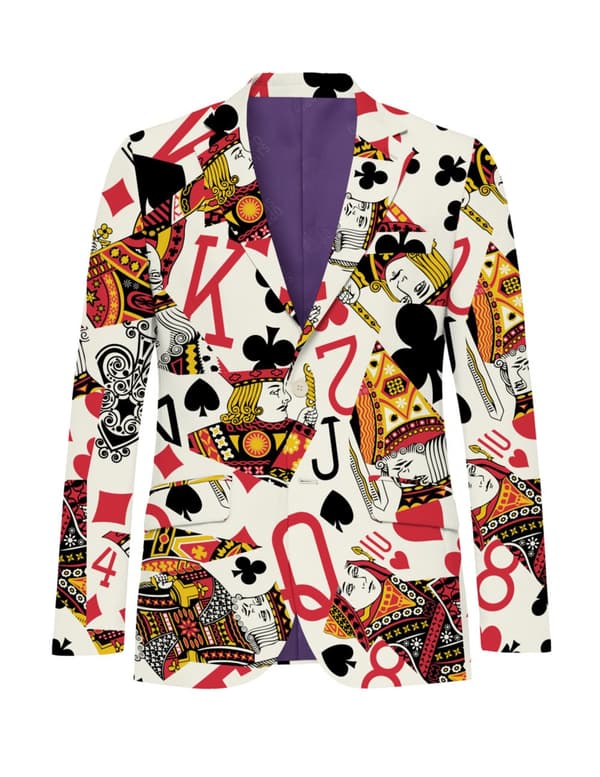 Opposuits Kløver Konge Jakke til mænd