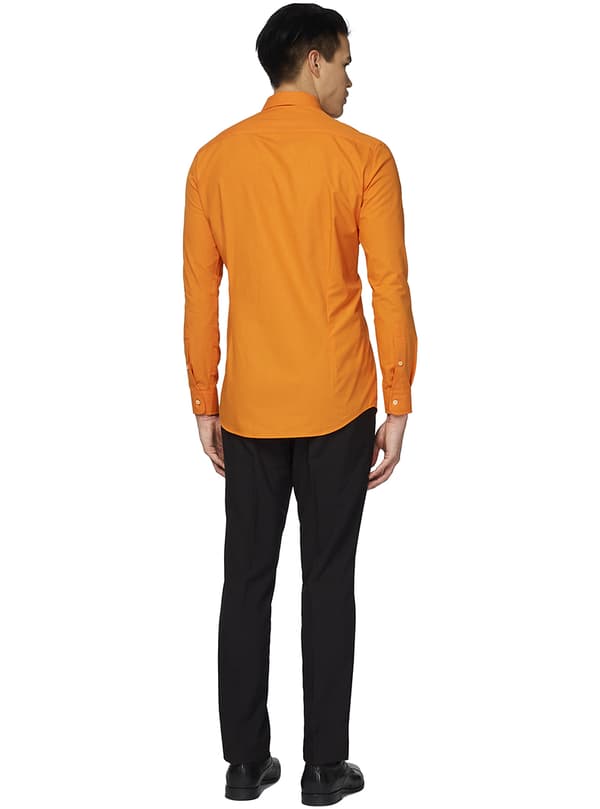 Orange opposuit trøje til mænd