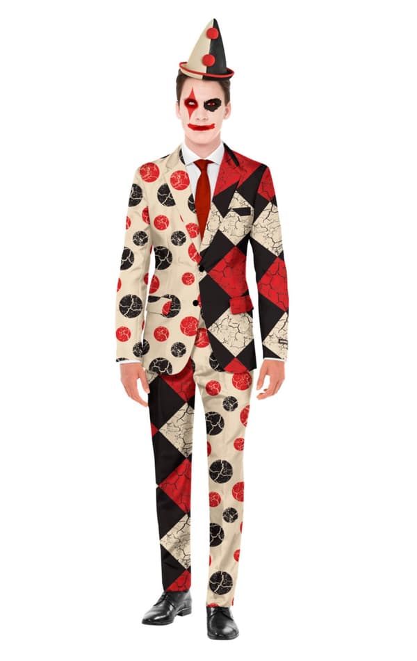 Opposuits Halloween Clown Kostym