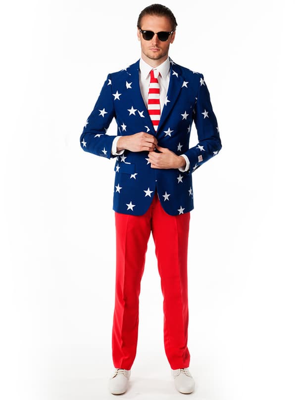 Opposuit Stars and Stripes jakkesæt