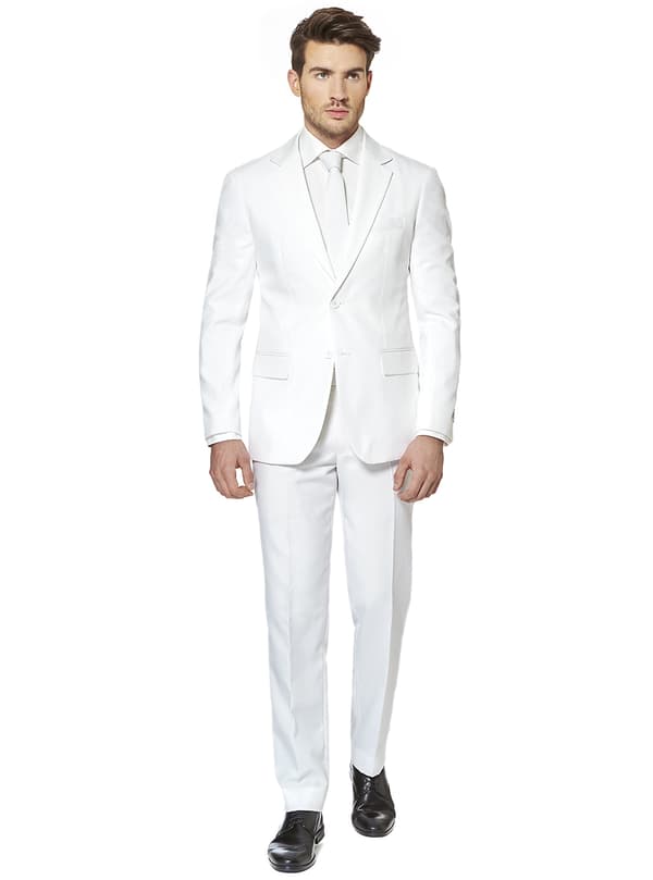 Opposuit White Knight jakkesæt