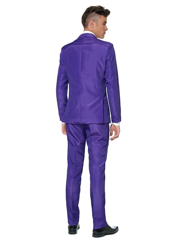 Suitmeister Solid Purple jakkesæt