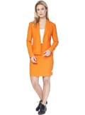 Miniatyrbild 5 av 8: Maskeraddräkt Foxy Orange Opposuit dam