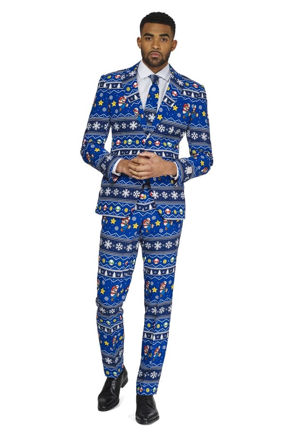 Opposuits Super Mario Bros Christmas Kostym