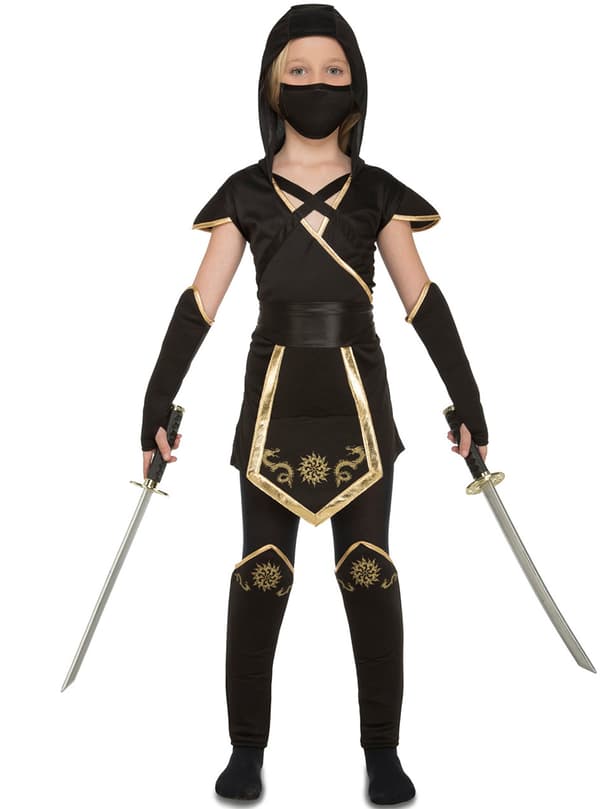 Ninja kostume til piger