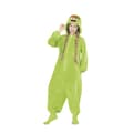Miniatyrbild 2 av 2: Oscar the Grouch från Sesam Onesie Maskeraddräkt för barn