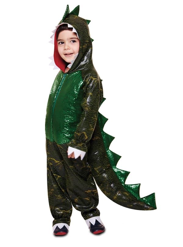 Gnistrende T-Rex Kostyme Barn