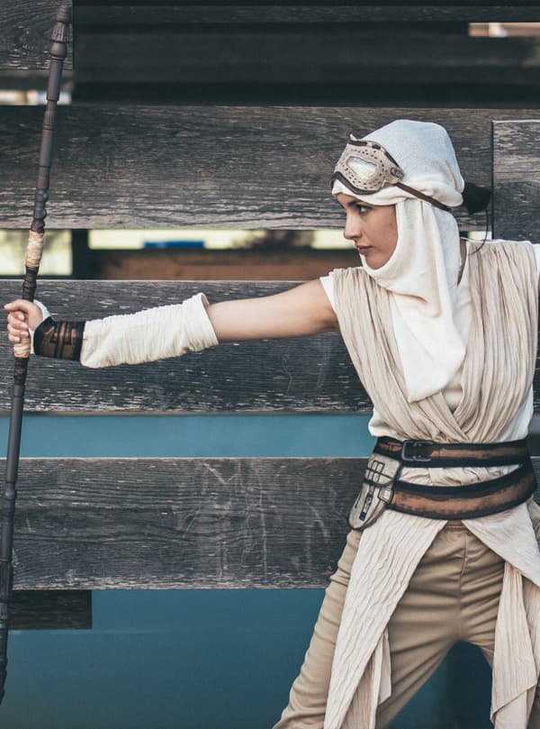 Rey Kostume Star Wars Episode 7 til kvinder