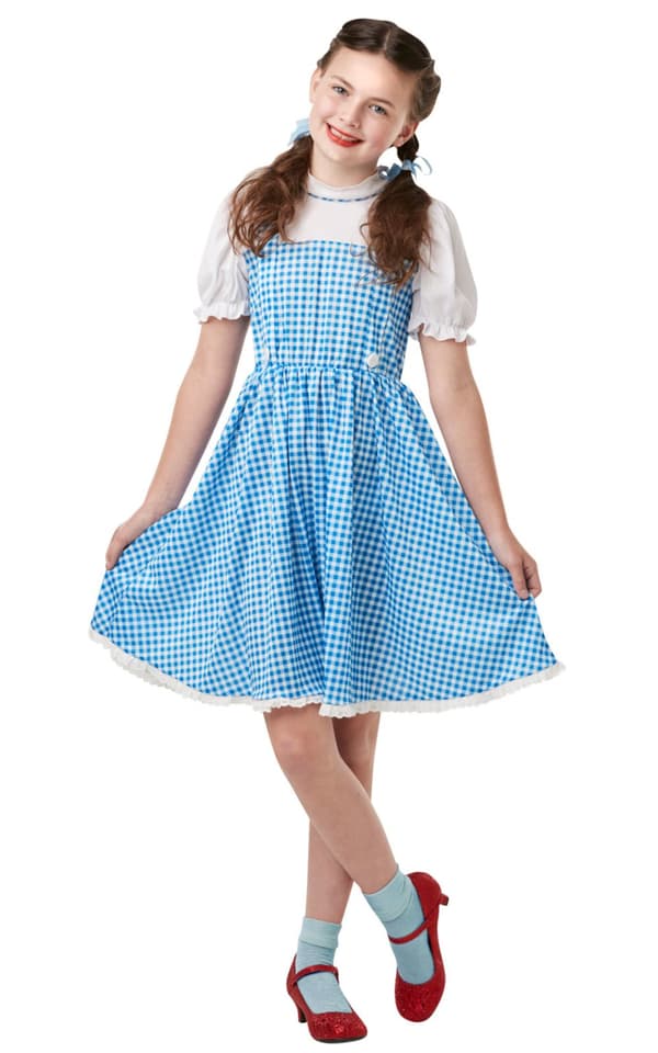 Dorothy kostume til piger - The Wizard of Oz