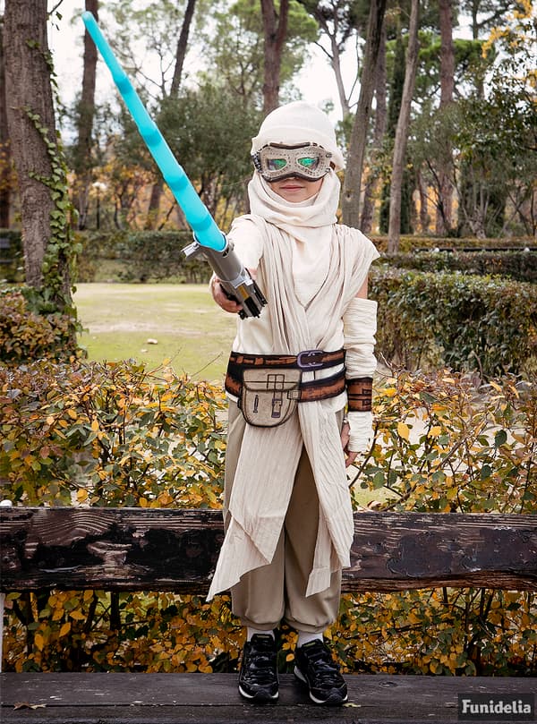 Rey kostume til piger deluxe - Star Wars Episode 7