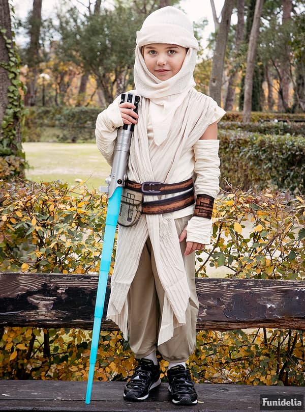 Rey kostume til piger deluxe - Star Wars Episode 7