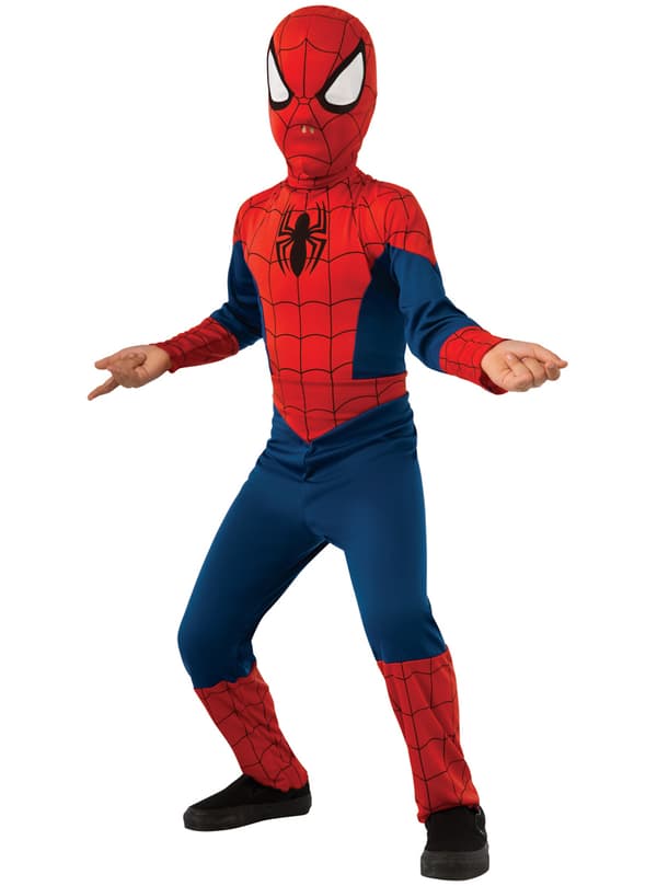 Klassisk Ultimate Spiderman Barnekostyme