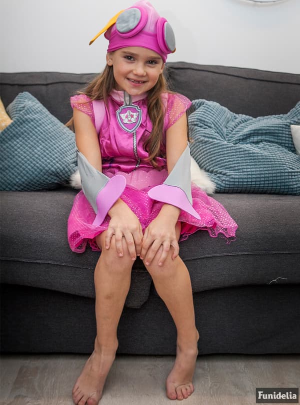 Girls Skye Paw Patrol Kostyme