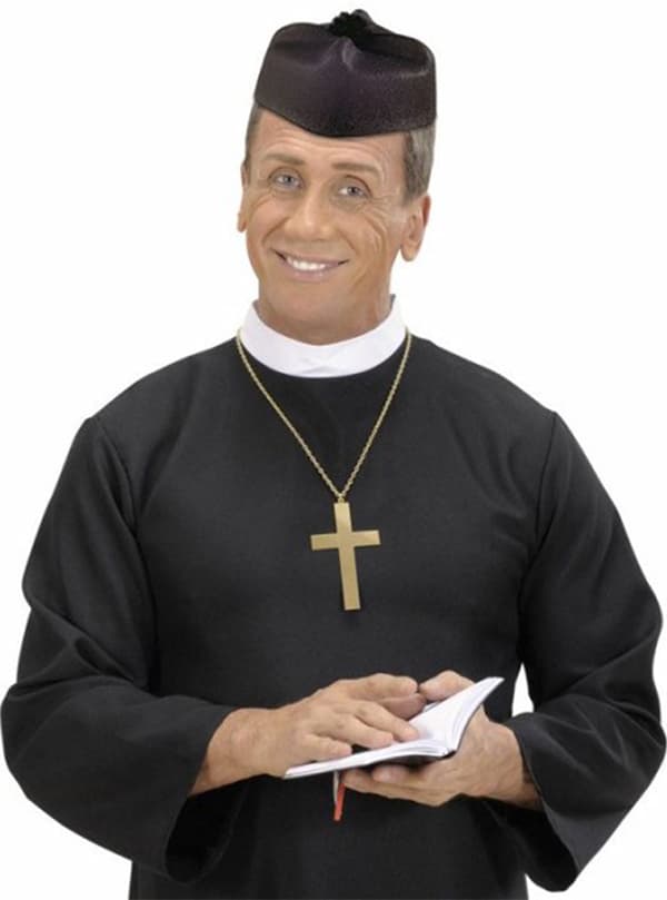 Svart pastorhatt