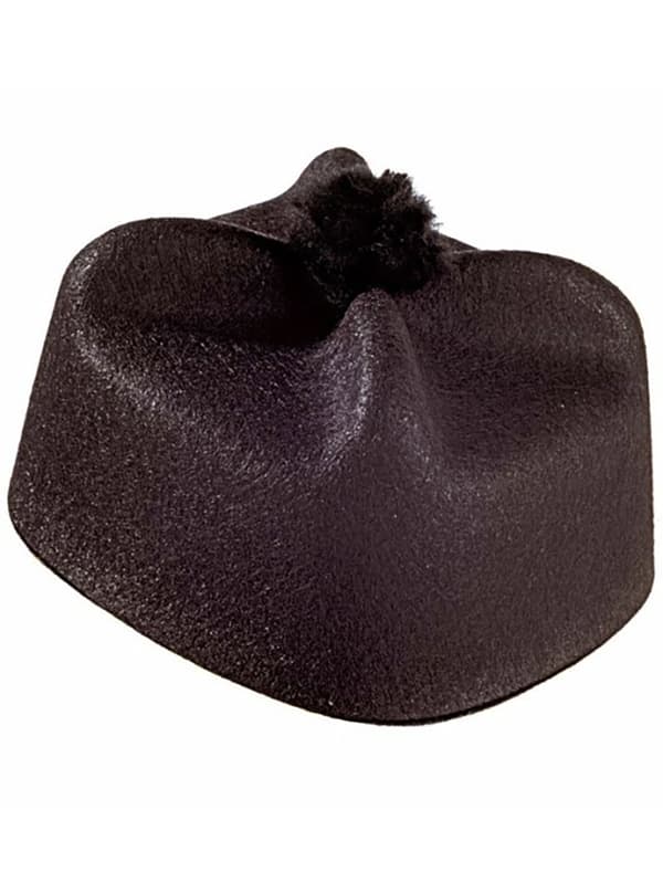 Svart pastorhatt