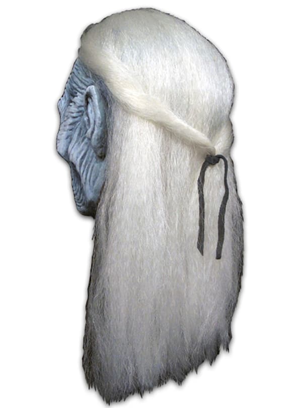 Mask White walker med hår Game of Thrones för vuxen