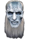 Miniatyrbild 1 av 4: Mask White walker med hår Game of Thrones för vuxen