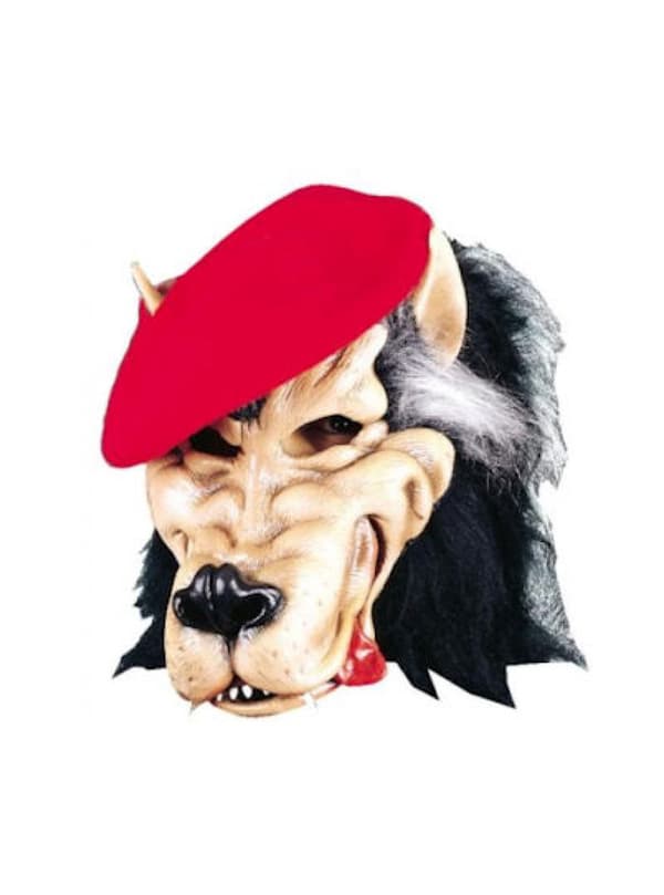 Mask farlig varg för vuxen