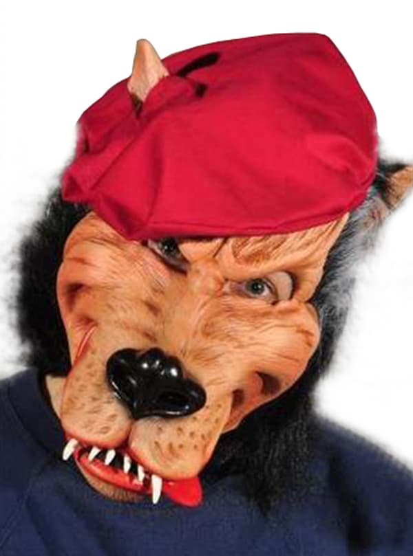 Mask farlig varg för vuxen