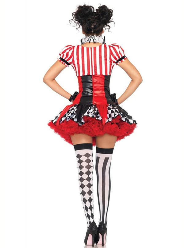 Clown Maskeraddräkt för henne