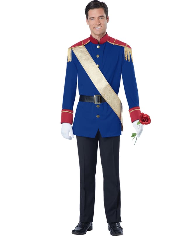 Prinsekostume til mænd