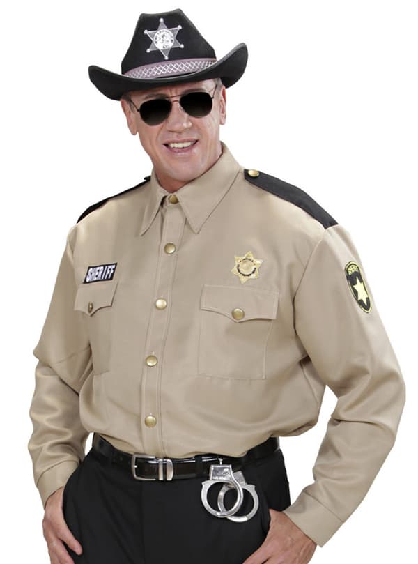 Sheriffskjorte til mænd