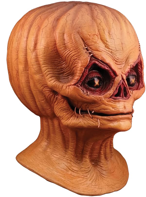 Fågelskrämma Mask i latex utan huva Djävulen Sam