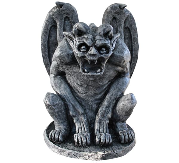Gargoyle dekorasjon (38 x 50x 40 cm)