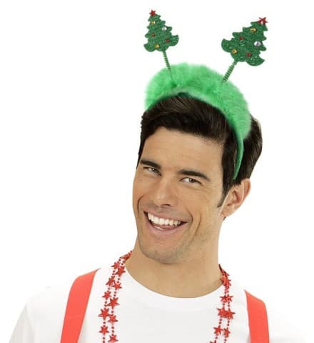 Diadem med julgranar