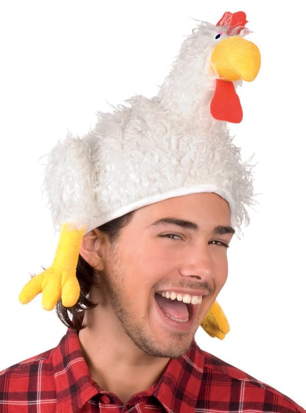 Høne som Legger Egg Hatt Voksen