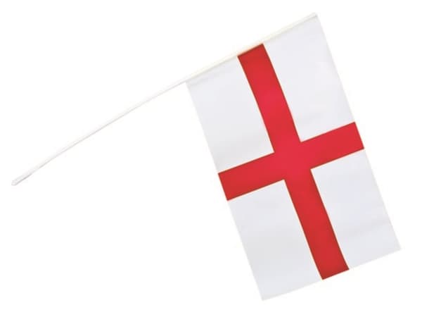 Håndholdt England Flagg