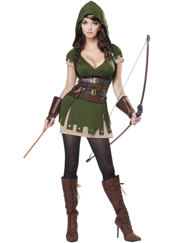 Robin of the Woods Archer Kostyme for Dame