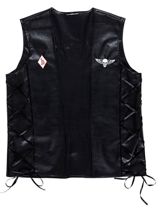 Tøff Biker Jakke Mann